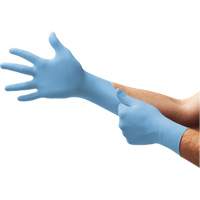 Xceed&reg; XC-310 Examination Gloves, Small, Nitrile, 4.3-mil, Powder-Free, Blue, Class 2 Stor-it Systems