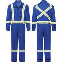 Combinaisons ignifuges 7 oz Avenger, Taille 38 (grand taille), Bleu royal Stor-it Systems