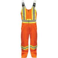 Overalls, Poly-Cotton, Small, High Visibility Orange Stor-it Systems