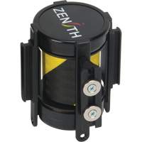 Magnetic Tape Cassette for Build-Your-Own Crowd Control Barrier, 7', Black and Yellow Tape Stor-it Systems