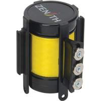 Magnetic Tape Cassette for Build-Your-Own Crowd Control Barrier, 12', Yellow Tape Stor-it Systems