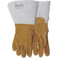 Gants de soudage 285 Buck-Tex, Cuir refendu, Taille 9 Stor-it Systems