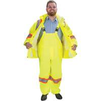 RZ1000 Rain Suit, Polyester, Small, High Visibility Lime-Yellow SGP356 | Stor-it Systems