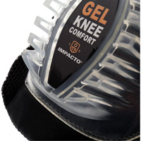 All-Terrain Knee Pads, Hook and Loop Style, Plastic Caps, Gel Pads SGP439 | Stor-it Systems