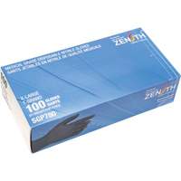 Puncture-Resistant Medical-Grade Disposable Gloves, X-Large, Nitrile, 5-mil, Powder-Free, Black, Class 2 Stor-it Systems