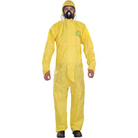 Microchem<sup>®</sup> Medium-Duty Disposable Coveralls, Small, Yellow, Polypropylene SGP825 | Stor-it Systems