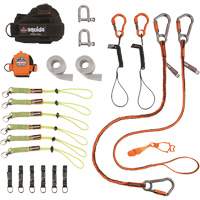 Trousse de longes de fixation d'outils pour monteurs de charpentes m&eacute;talliques et poseurs d'acier 3186 Squids Stor-it Systems