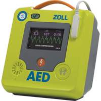 Professional Rescuers AED 3 BLS Defibrillator, Semi-Automatic, French, Class 4 Stor-it Systems