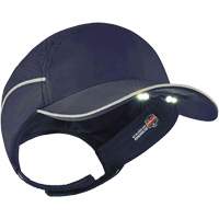 Casque antichocs l&eacute;ger avec lampe DEL 8965 Skullerz, Bleu marin Stor-it Systems
