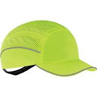 Skullerz<sup>®</sup> 8955 Lightweight Bump Cap Hat, High Visibility Lime Green SGQ311 | Stor-it Systems