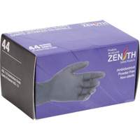 Gants jetables en paquets pour distributeur, 2T-Grand, Nitrile, 5 mils, Sans poudre, Noir Stor-it Systems