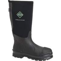 Men's Chore Classic Wide Calf Boots, Rubber, Steel Toe, Size 5 SGR113 | Stor-it Systems