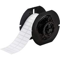 B33 Series Chemical Resistant Laboratory Labels, Polyester, 1" L x 0.375" H, White Stor-it Systems