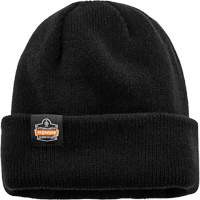 Tuque en tricot c&ocirc;tel&eacute; avec fermeture &agrave; glissi&egrave;re N-Ferno, Taille unique, Noir Stor-it Systems