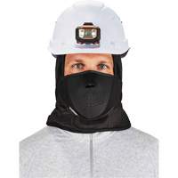 Doublure de casque de s&eacute;curit&eacute; d'hiver trois couches N-Ferno avec cache-bouche, Doublure en Molleton, Taille unique, Noir Stor-it Systems