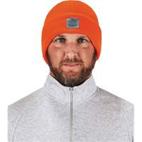 Bonnet en tricot c&ocirc;tel&eacute; N-Ferno, Taille unique, Orange Stor-it Systems