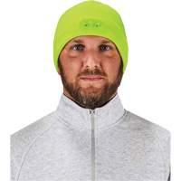 Bonnet N-Ferno &agrave; lumi&egrave;res DEL, Taille unique, Vert lime haute visibilit&eacute; Stor-it Systems