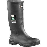 Slip Resistant Boots, Rubber, Steel Toe, Size 9 SGR829 | Stor-it Systems