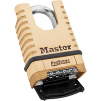 Cadenas &agrave; combinaison prot&eacute;g&eacute; ProSeries, Laiton, Laiton massif, Largeur de 2-1/4" Stor-it Systems