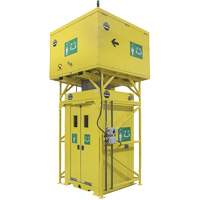 Enclosed Outdoor Gravity Fed Safety Shower SGS361 | Stor-it Systems