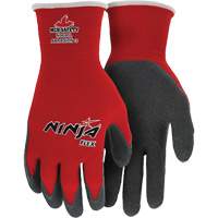 Gants enduits Flex Ninja, Grand, R&ecirc;vetement Latex de caoutchouc, Calibre 15, Enveloppe en Nylon Stor-it Systems