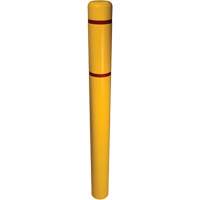 Couvre-bollard, 6" dia. x 52" l, Jaune SGT366 | Stor-it Systems