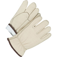 Gants pour conducteur/cordeur, 10, Paume en Cuir fleur de vache, Thinsulate Stor-it Systems