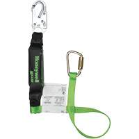 Miller&reg; HP Shock-Absorbing Lanyard, 4', Carabiner Center, Locking Snap Hook Leg Ends, Polyester Stor-it Systems