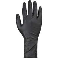 Gants jetables KeepKleen, Grand, Nitrile, 8 mils, Sans poudre, Noir Stor-it Systems