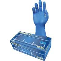 SilkTex XPL Extra-Long Examination Glove, Small, Latex, 13-mil, Powder-Free, Blue, Class 2 Stor-it Systems