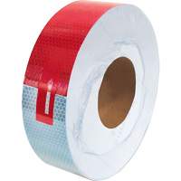 Conspicuity Tape, 2" W x 150' L, Red & White SGU270 | Stor-it Systems