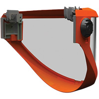 Salisbury  PrismShield&reg; Faceshield, Polycarbonate, Bronze Tint Stor-it Systems