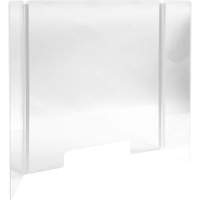 Countertop Safety Shield, 24-3/8" W x 31-3/4" H SGU583 | Stor-it Systems