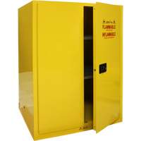 Flammable Storage Cabinet, 90 Gal., 2 Door, 43" W x 66" H x 34" D SGU586 | Stor-it Systems