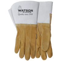 Gants de soudeur Buckweld, Cuir d'&eacute;lan refendu, Taille 8 Stor-it Systems
