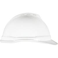Casque de s&eacute;curit&eacute; V-Gard 500, R&eacute;pond aux normes CSA type 1, Suspension Rochet, Ventil&eacute; Stor-it Systems