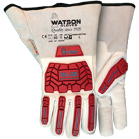 Gants en cuir de ch&egrave;vre Van 9549TPR, Moyen, Paume en Ch&egrave;vre, Poignet Manchette Stor-it Systems