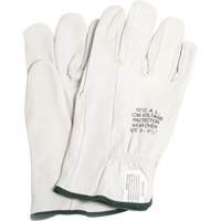 Leather Protector Gloves, Size 8, 10" L SGV610 | Stor-it Systems