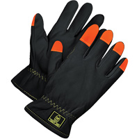 Gants de conducteur Deny, 3T-Grand, Paume en Cuir fleur de ch&egrave;vre Stor-it Systems