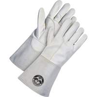 Gants de soudage &agrave; l'arc TIG, Cuir de ch&egrave;vre refendu, Taille Grand Stor-it Systems