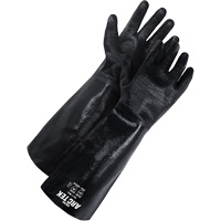Gant enduit Arc Tek, Taille 10, 9" lo, N&eacute;opr&egrave;ne, Doublure en Jersey Stor-it Systems
