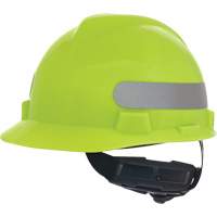 Casque de s&eacute;curit&eacute; &agrave; fentes V-Gard, R&eacute;pond aux normes CSA type 1, Suspension Rochet, Non ventil&eacute; Stor-it Systems