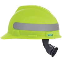Casque de s&eacute;curit&eacute; &agrave; fentes V-Gard, R&eacute;pond aux normes CSA type 1, Suspension Rochet, Non ventil&eacute; Stor-it Systems