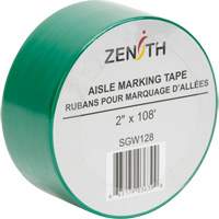 Ruban pour marquage d'all&eacute;es, 2" x 108', PVC, Vert Stor-it Systems
