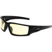 Uvex HydroShield&reg; Hypershock&reg; Safety Glasses, Amber Lens, Anti-Fog/Anti-Scratch, ANSI Z87+/Meets/Exceeds CSA Z94.3 Stor-it Systems