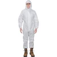Premium Hooded Coveralls, 2X-Large, White, Microporous SGW461 | Stor-it Systems