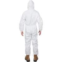 Premium Hooded Coveralls, 3X-Large, White, Microporous SGW462 | Stor-it Systems