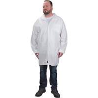 Protective Lab Coat, Microporous, White, X-Large SGW620 | Stor-it Systems