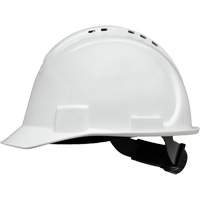 North&reg; Short Brim Hardhat, Ratchet Suspension, ANSI Type I/CSA Type 1 Stor-it Systems