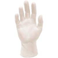 Pure-Touch<sup>®</sup> Synthetic Stretch Examination Glove, Small, Vinyl, 5-mil, Powder-Free, White, Class 2 SGX561 | Stor-it Systems